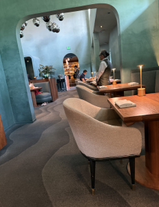 Just a small part of the classy interior of Providence. Photo by Karen Salkin.